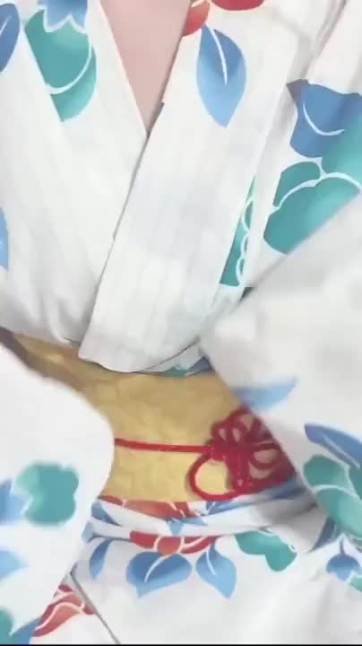 浴衣のコスプレしてみました！