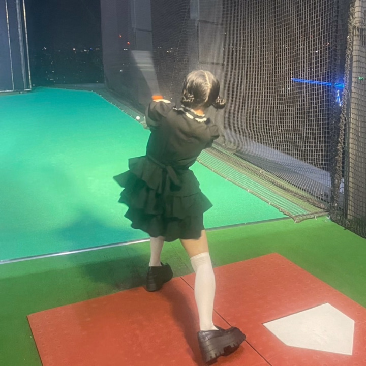 上半身流れちゃってる、、、