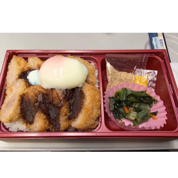 名古屋から新幹線で帰宅中🚄
味噌カツ弁当〜〜〜😻
ライブも無事たのしめた👍🏻