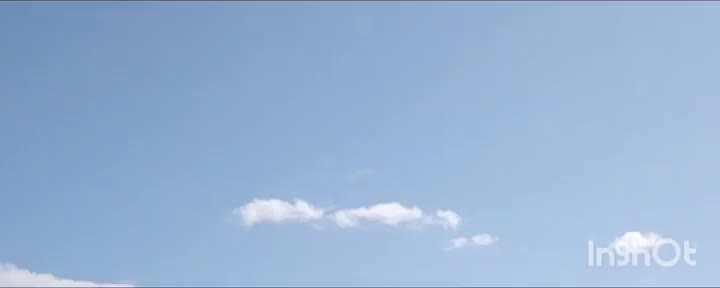 今日の空の動画ー( *´艸`)✧*｡普段の何気ない事に幸せや癒しを感じる私です(*˘︶˘*).｡.:*♡
