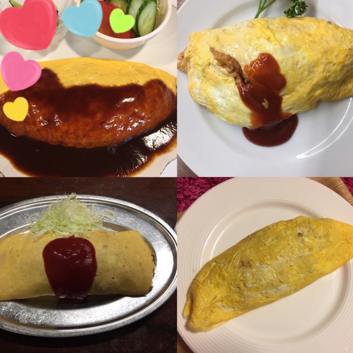 【偏愛♡水戸グルメ】
福岡店から水戸店に転勤して約10ヶ月。
待ちたくない・並びたくない・出来れば近場で済ませたい、その程度の食いしん坊が当店近くで開拓した美味しいご飯屋さん。
お遊び前の腹ごしらえor身体の満足の後は胃袋も♡ 満たして頂くご案内をさせて頂きたいっ(*´ω`*)

左上:京成デパート近くの新店『凡'sカフェ』
右上:ウエストヒルズの目の前『菊水』
左下:こちらも京成デパート近くの『駿河屋』
右下:私が作りました♡ 味は超普通♡

美味しいオムライス情報をお持ちの方はぜひぜひ当店まで！m(__)m