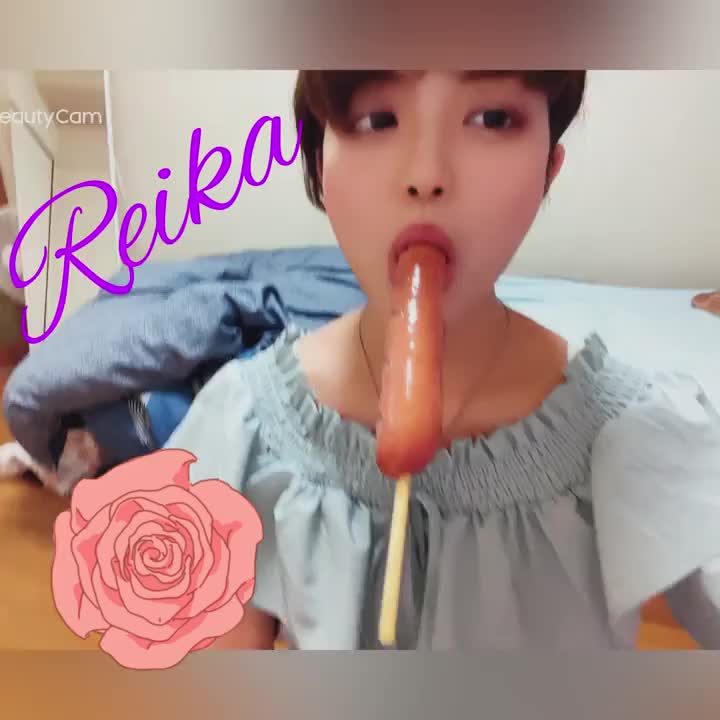 擬似フェラしてみたよ😚💕