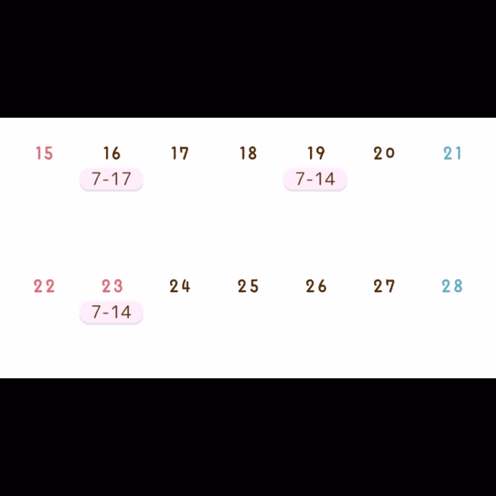 こんにちは😃✨


前半も会ってくださったお兄様と初めて会ってくれた方ありがとうございます（＾ν＾）🤍

2月の後半の予定になります！
ご連絡遅くなってしまったんですがよろしくお願いします🌞✨