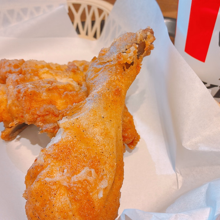 ケンタッキーを食べました。
以上です♡