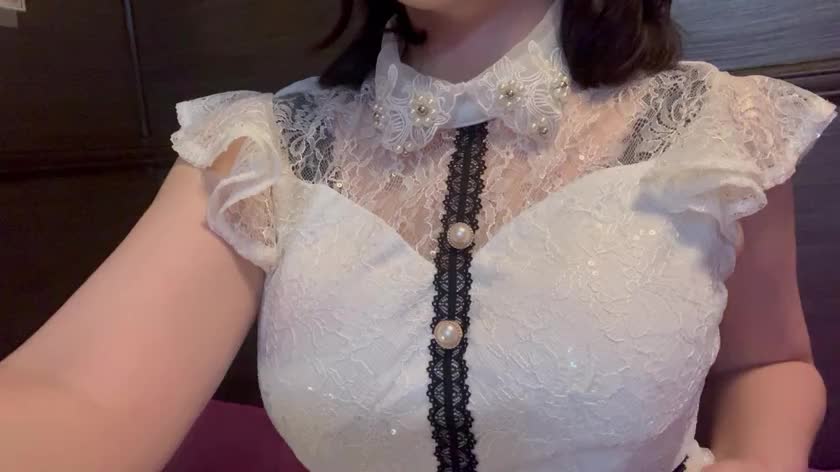なんかちょっと今日は
ラブリーな日🫣💕

白ドレス、珍しいです。笑