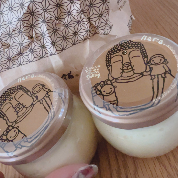 るりちゃんからお土産♡♡
大仏プリーン🩵ありがとう🥰

プリンはやっぱ美味しいわぁ🤤♡♡