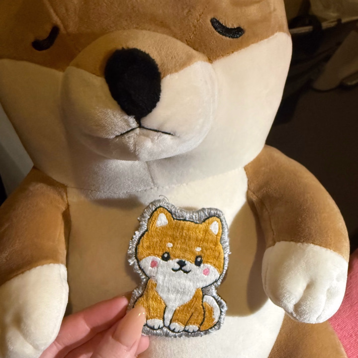 わたしが柴犬好きだからって
何十時間もかけて作ってくれたの😭🤍

かわいすぎる！ありがとう（ ᵕ̩̩ ᵕ̩̩ ）💭