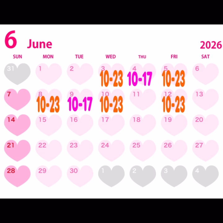 💖💖6月の出勤です💖💖


5月末は
身内に色々ありまして…
当日欠勤が多く
来てくれようとしてた
お兄様申し訳ございませんでした😔

いまは女の子休暇頂いて
おりますが6月3日から元気に❣️
出勤しますので
お誘いお待ちしてます🌟