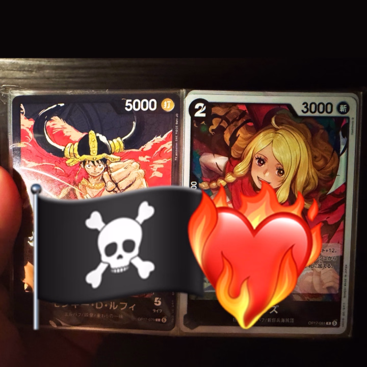 前に欲しいって投稿した黒ルフィのデッキ！！！
見てすぐにメッセージくれて買ってくれて、、ありがとう🥹💖💖💖💖💖

いつもありがとうねー😚💕💕💕