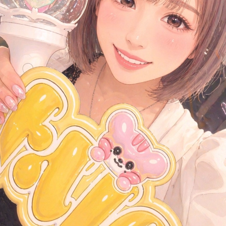 こんばんは！！

この前の週末は好きなアイドルのライブに行ってきました、！
とても可愛くて歌も上手で癒されたぁ♡
私もみんなの癒しでいられるように頑張ります！

急遽4/27（月）7:00〜10:00まで出勤が決まったので来れるよーって方お待ちしてます！！
