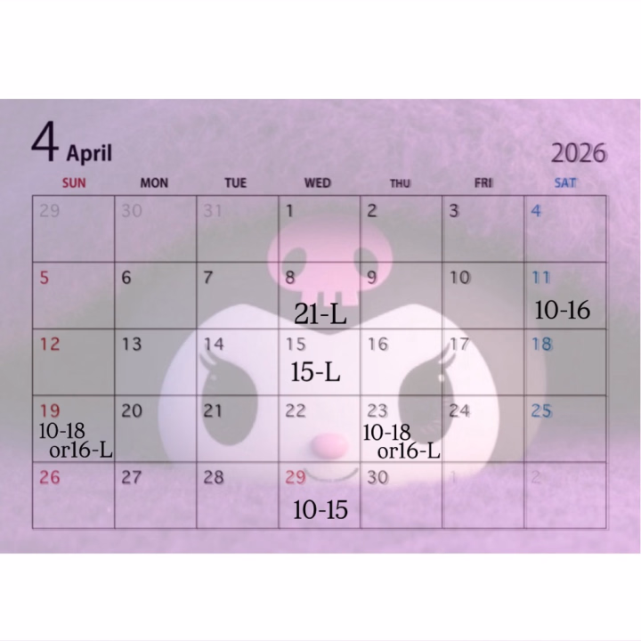 おはにゃん🐈‍⬛☀️
№29美颯(ﾐﾊﾔ)です🍼🖤

お久しぶりです!!

今月の出勤目処が経ったのでご報告です⋆͛📢
遅くなりました💦

前半はとても忙しくて早く新生活に慣れたいなという気持ちです😞💪

19日と23日はどっちになるか分からないのでもしこっちの時間なら来れるよーというお兄さんいたらコメントやヒメトークで送ってくれると嬉しいです🙏💞

今月はイベントがたくさんでわくわくですね😽

私もどの衣装になるのかな〜と楽しみに出勤できそうです💓

--------------------------------

いつもありがとうございます🌷


お待ちしてます🦋.*˚
