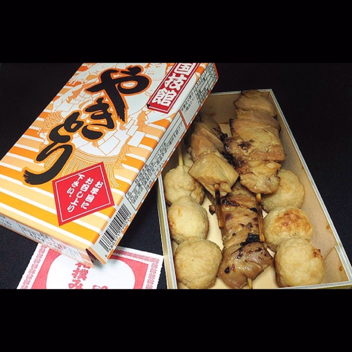 今日から大相撲始まります❤️
国技館の地下で作られてる名物やきとり🐓