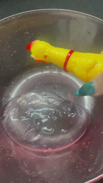 いつきちゃんにもらったおもちゃ♡ 　これの正式名称はshrilling chickenっていいます♡