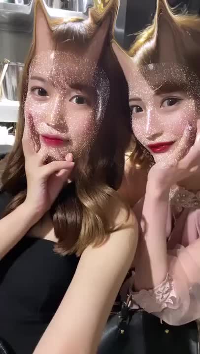 右がみれいだよん❤️❤️❤️❤️シティヘブン見てくれたら嬉しいん❤️