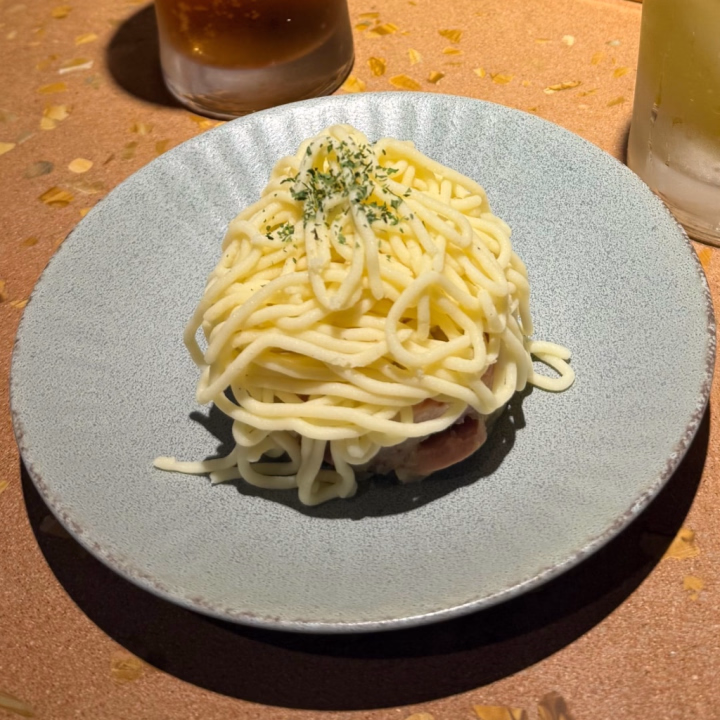 モンブランみたいなポテサラ