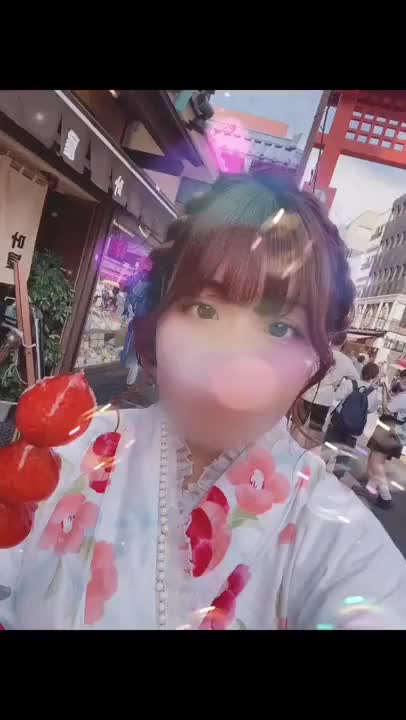 今年も浴衣着た🥰去年のとどっちが好みかな🥹💓いいねとプレゼントで応援お願いします🙂‍↕️💞