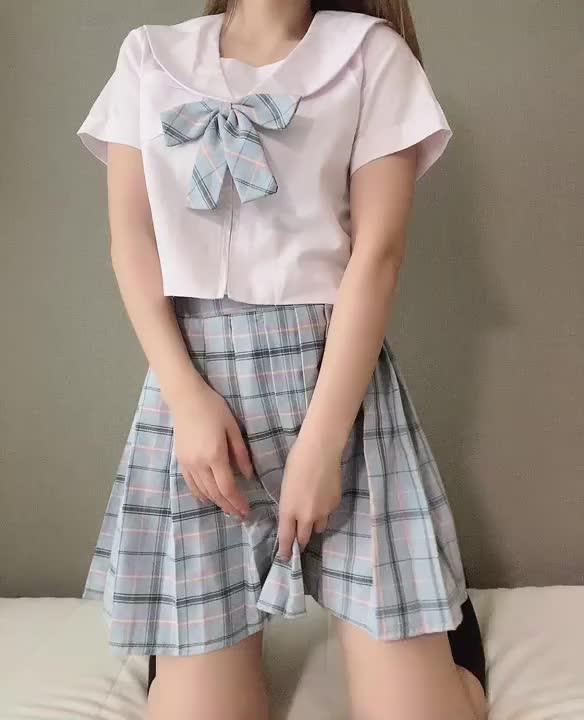 制服きてみた🥺💗
