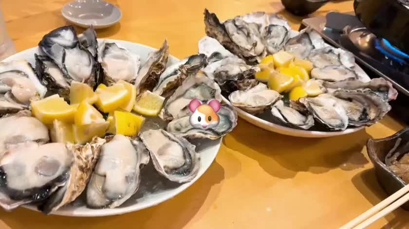 昨日はめちゃなんか牡蠣食べたくなって30こ食べました😂