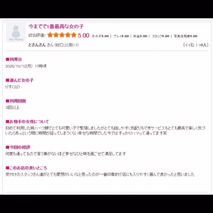 口コミありがとう☺️💕

いつも可愛がってくれてありがとう🫢💕
可愛いってずーっと見られるの恥ずかしいな…🤣笑
