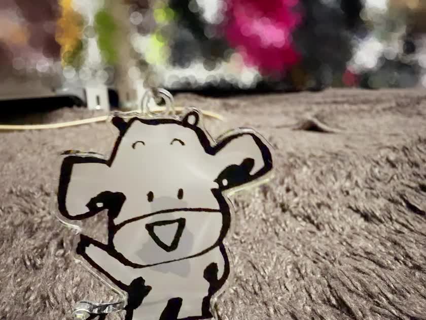 鳥取のアイドル（？）カーウィーくんです🐮🐮
めちゃくちゃかわいいよね！