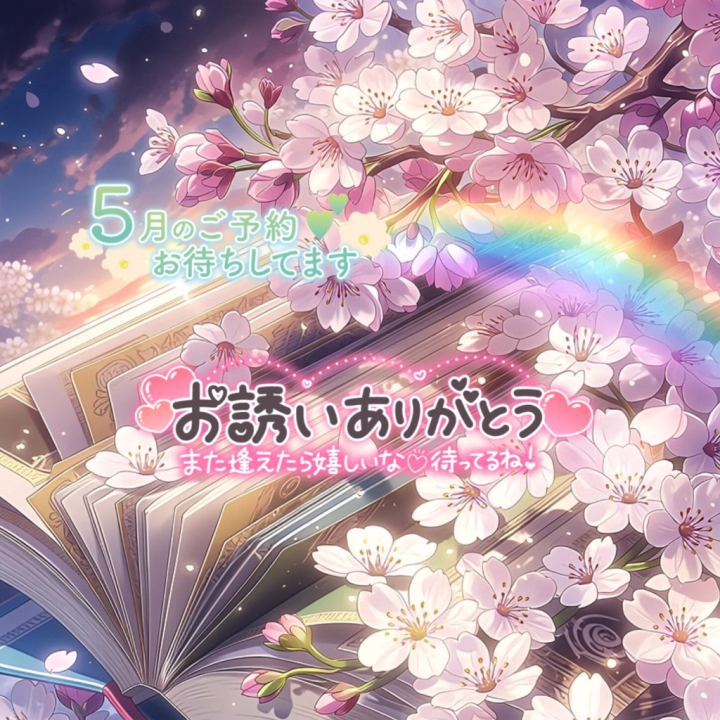 ✨💜出勤2日目・お仕事終わりました💜✨
こんばんは～🌙ゆめかです🥰💖
出勤2日目、無事に終了～！これから帰宅します🚗💨☁️
 
初出勤に来てくれたお兄さま、今日会いに来てくれたお兄さま、
応援して見守ってくれたお兄さま方…
本当に本当にありがとうございます😭💐💓
皆さまの優しさがゆめかの元気いっぱいの源です💜🫧💎
 
実は本職の関係で、次回の出勤はまだ未定です📅💦
日程が決まり次第、この日記ですぐお知らせしますね～📢💌
「次こそは会いたい！」って思ってくれたお兄さま、
ぜひゆめかのこと待っててくれたら、すっごく嬉しいな🥺💋🍀
 
また笑顔でお会いできる日を心から楽しみにしてます🌸🌙🍹✨
お疲れ様でした～！またね～👋💜
 
 
 
🤍🫧🤍🫧ゆめか🤍🫧🤍🫧