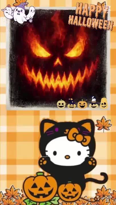 ハローキティハロウィン🎃🦇🕸